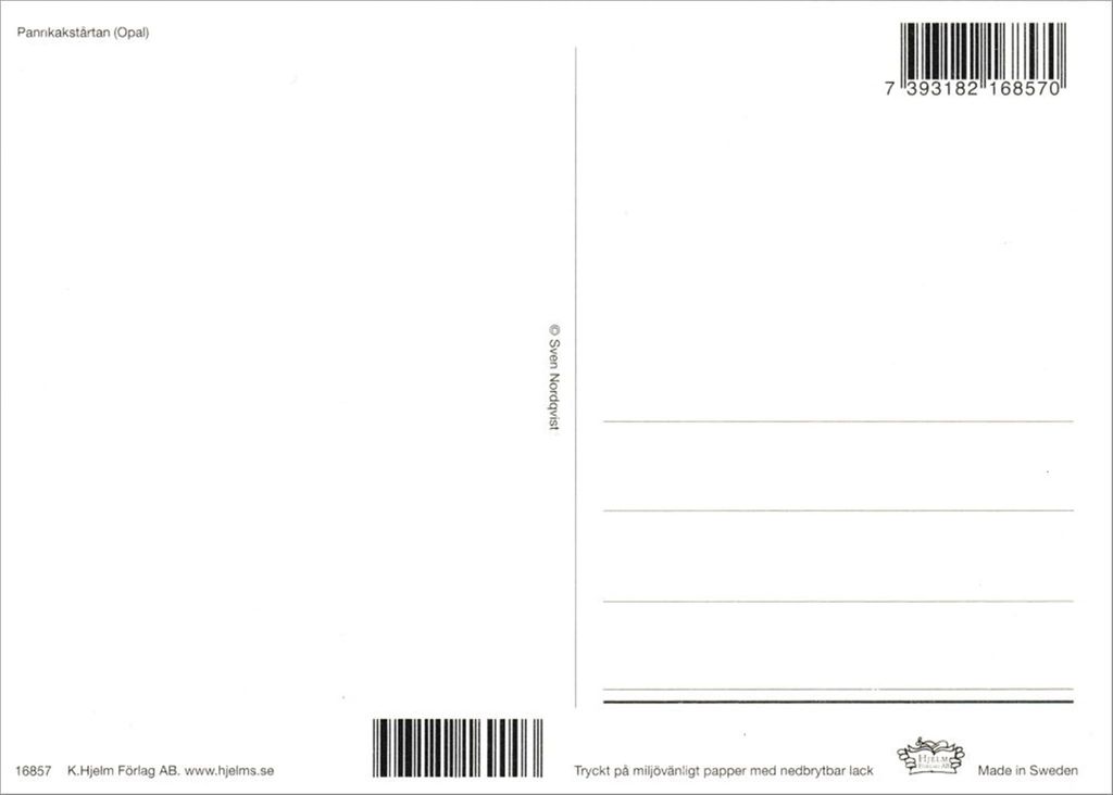 Postkarte "Pettersson und Findus: Pettersson und Findus Produktbild 2