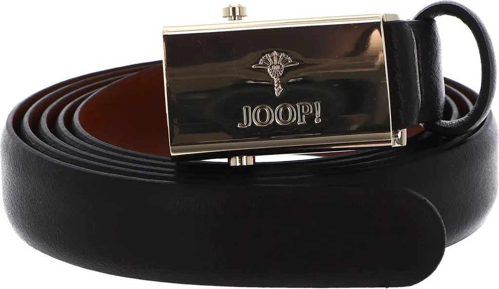 Cintura JOOP! Donna Marrone Scuro 2,0 CM W85 - Vera Pelle Elegante