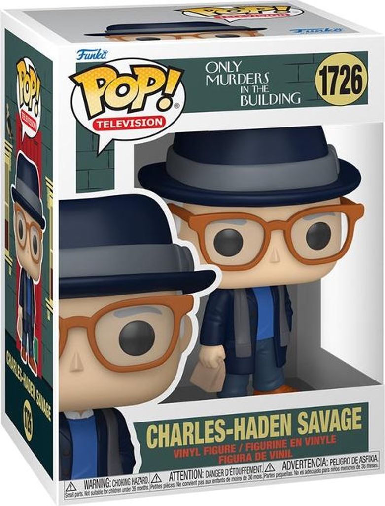 Nur Morde im Gebäude Funko Pop! Vinylfigur - Charles Savage