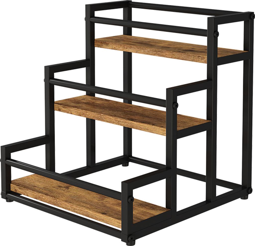 Schodišťový regál Vicco Fyrk Rustikální dub 33 x 34 cm se 3 Obrázek produktu 
