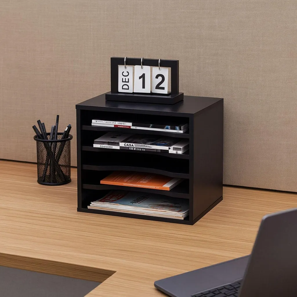 Trieur de documents A4, 5 sections - Rangez votre bureau facilement