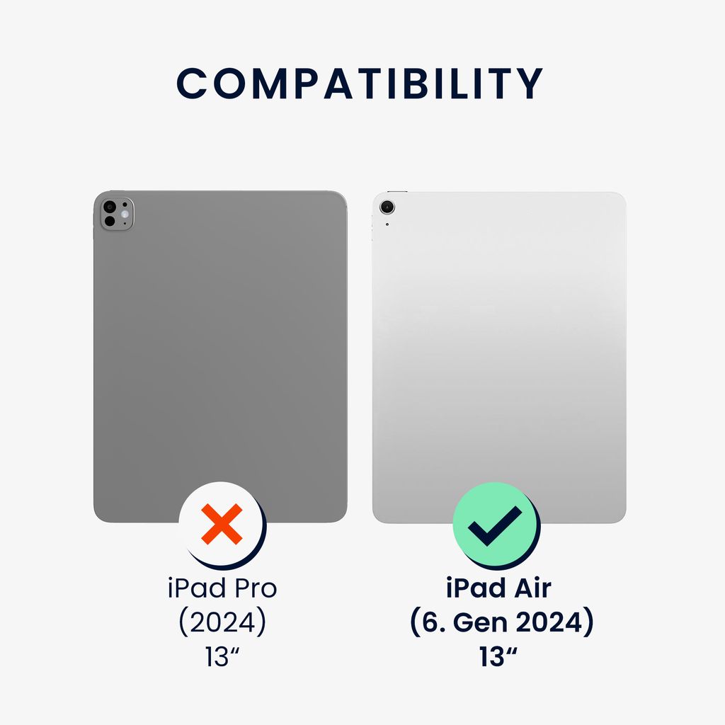 kwmobile 2x Schutzfolie kompatibel mit Apple iPad Air 11" Produktbild 5