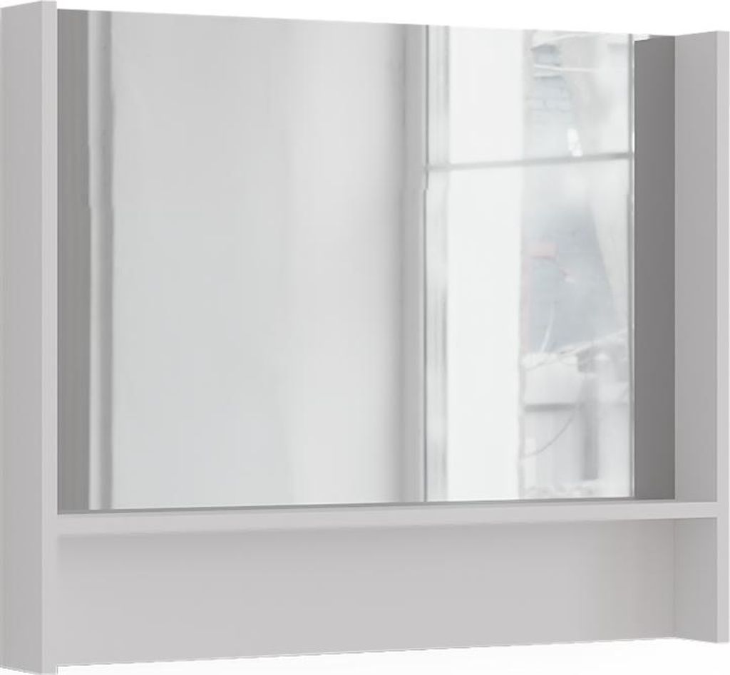 Wandspiegel Vicco Sherry Weiß 80 x 65 cm, Model 56571 Produktbild 
