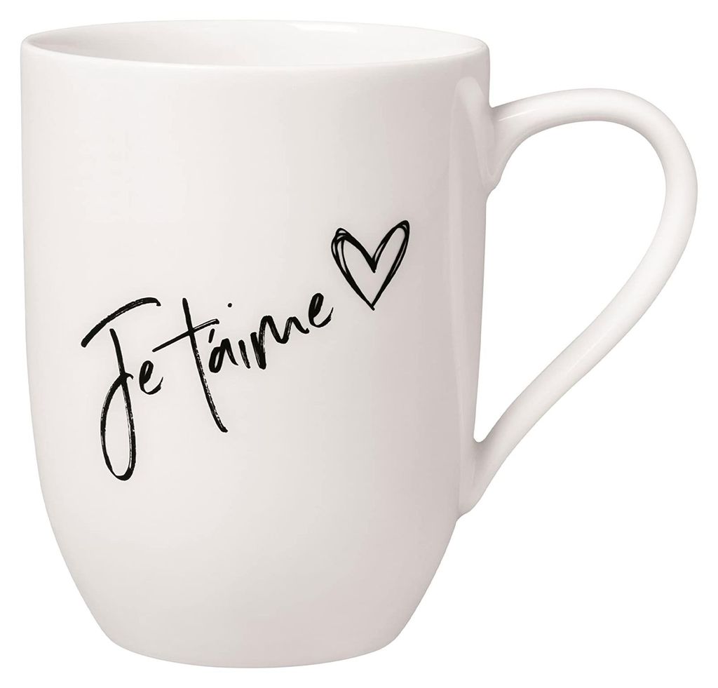 Villeroy & Boch – Statement Becher Mit Henkel Je T'Aime Produktbild 