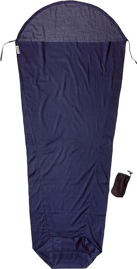 Liner Sac de Couchage Coton Égyptien 241 cm : Hygiène Voyage et Trek