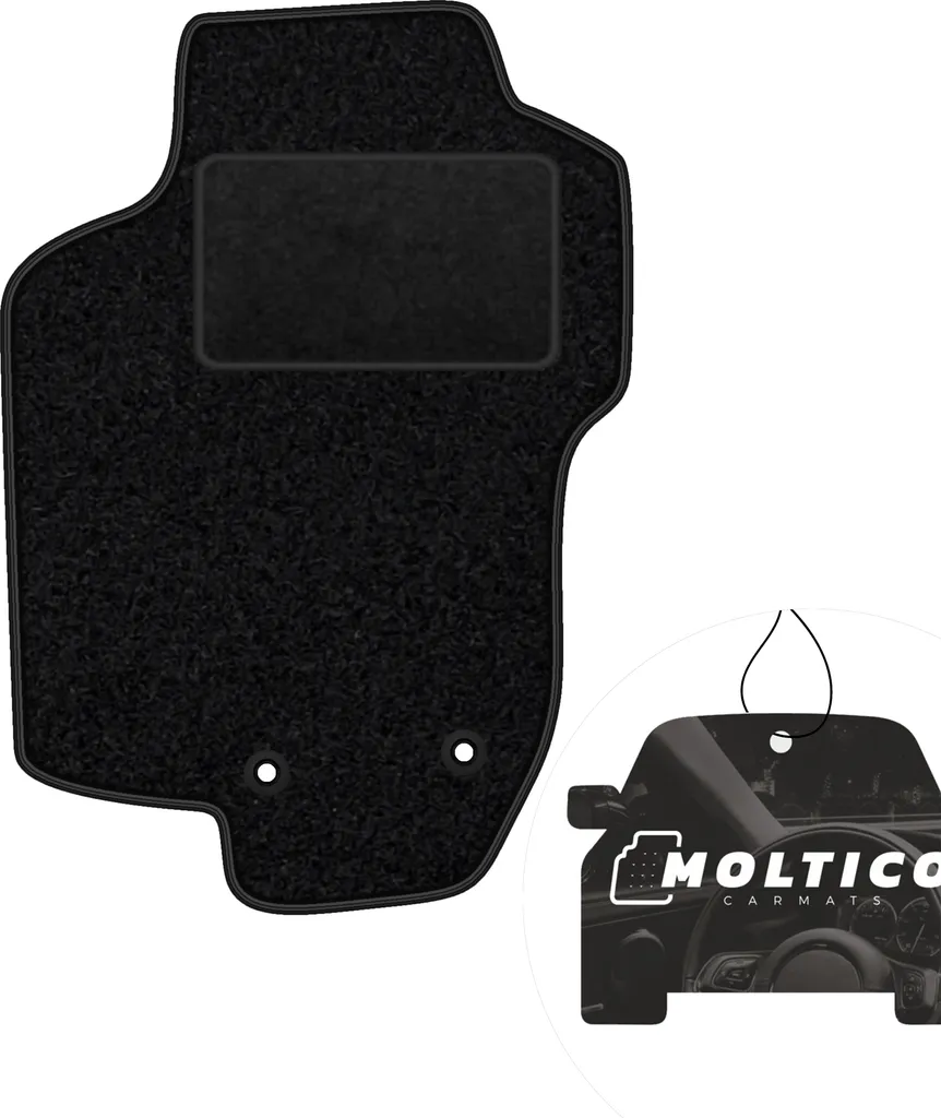 Tappeto Conducente su Misura Lancia Lybra 99-06 Velours Nero