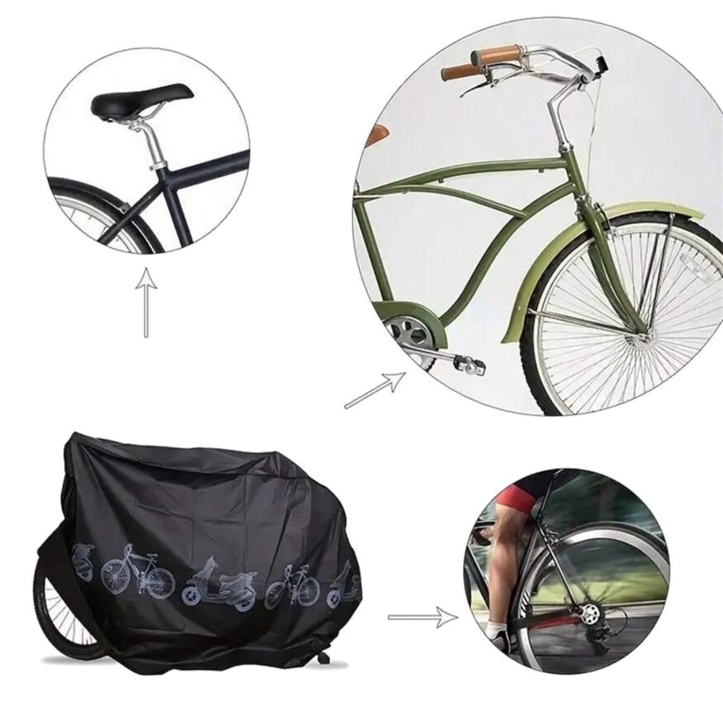 Fahrradabdeckung schützend wasserdicht staubdicht UV-Schutz Produktbild 3