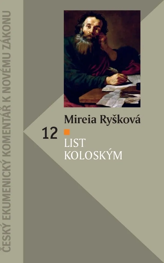 Livre exégèse List Koloským Mireia Ryšková en édition brochée 2024