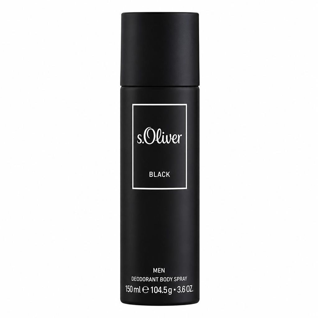 s.Oliver Black Label Men Deodorant Spray 150 ml Immagine del prodotto  Immagine generata dall'IA