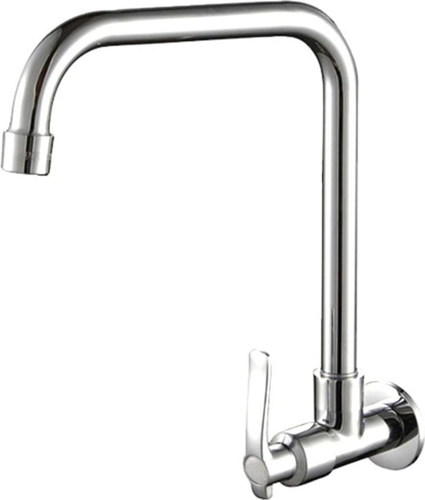 Einhebelmischbatterie - 360 Grad Rotation - geeignet für Wandmontage