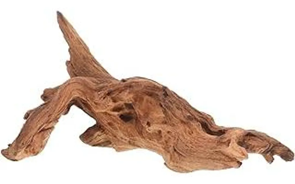 FOMIYES Acquario Legno affondato Acquario Legno di mangrovia Legno galleggiante naturale per acquari Legno morto per acquari Decorazioni in legno per acquari Ananas d'aria Legno morto Ornamenti