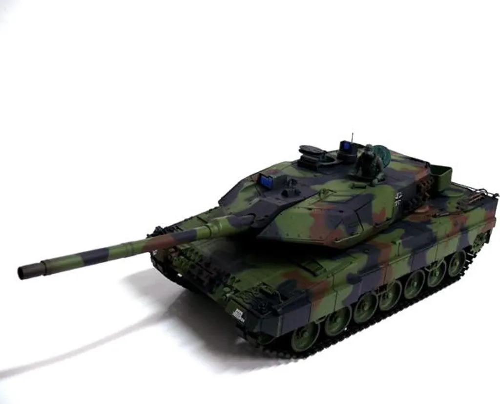 Char Leopard 2A6 RC 1/16 Camo pour Simulation de Combat et Collection - 4