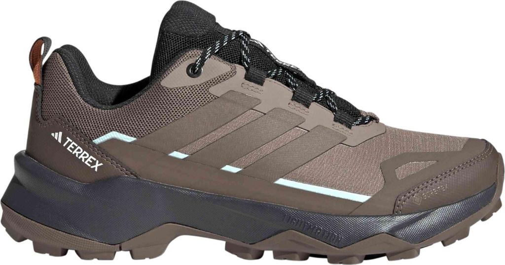 Adidas Damen Terrex Skychaser AX5 GTX Wanderhalbschuh Trace Brown/Earth Strata/Semi Impact Orange 44 2/3