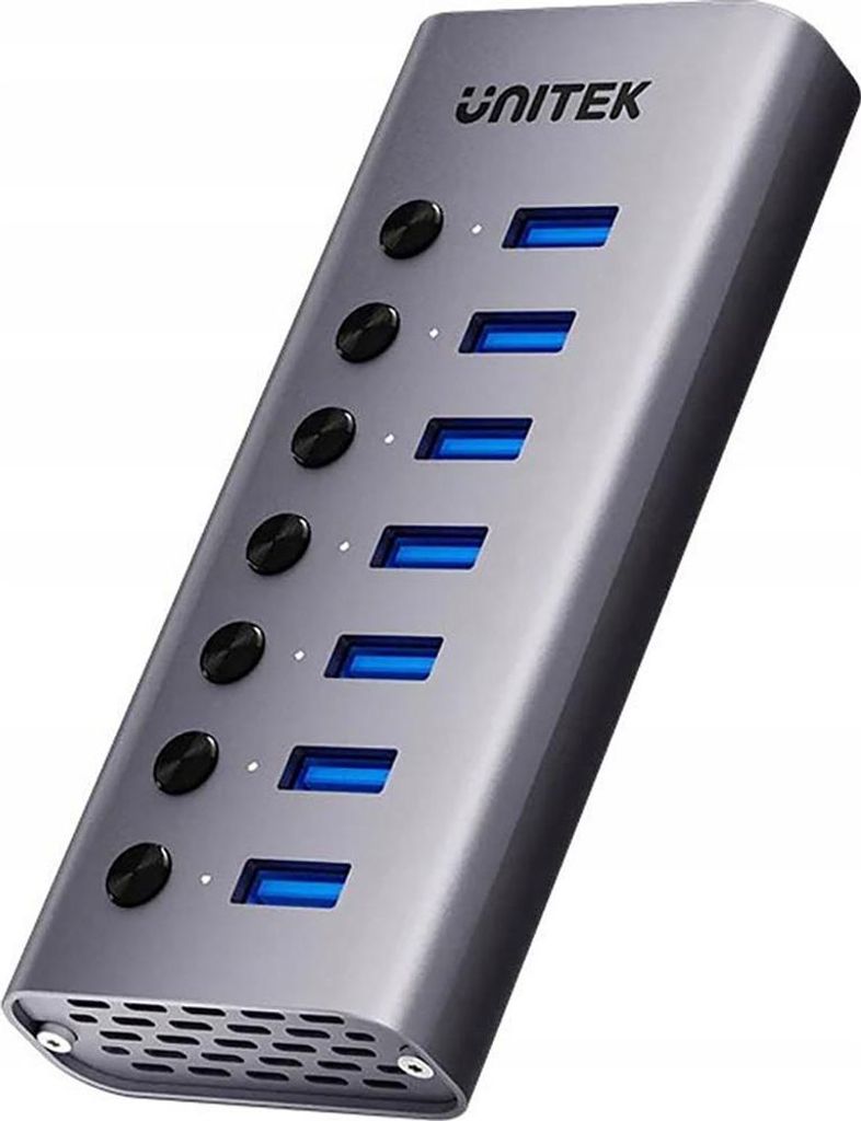 Unitek Usb-A 7-In-1 Hub Mit Schaltern