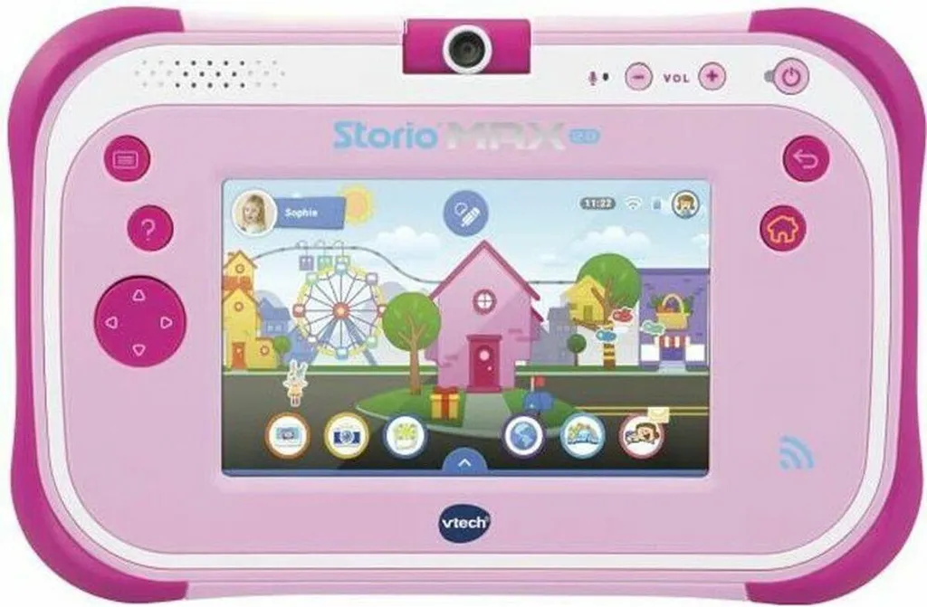 Tablette Tactile Éducative VTech Storio Max 2.0 Enfant 3-11 ans Rose