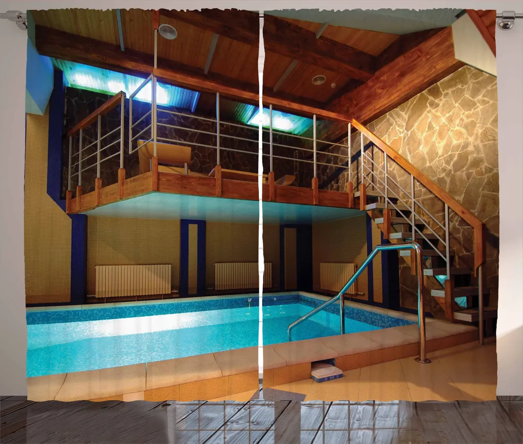ABAKUHAUS Tenda Rustica Fotografia Piscina 280x175cm - Arredo Top