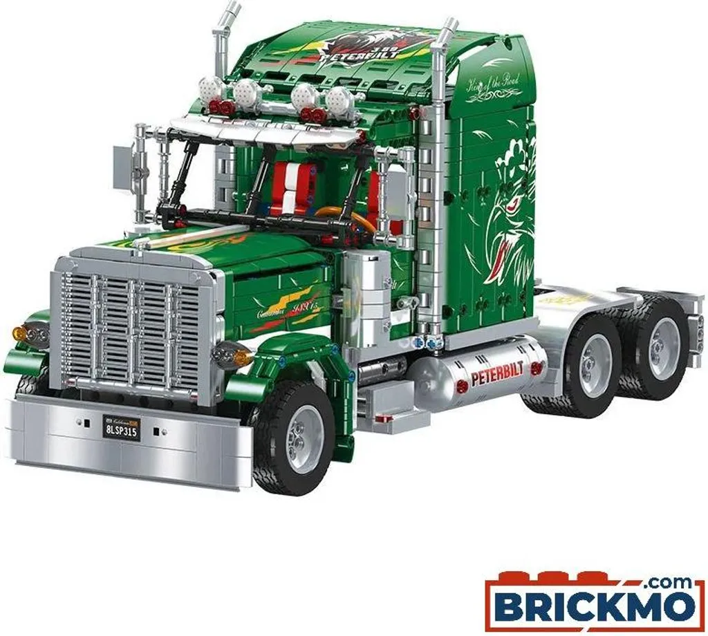 Modèle à Construire Peterbilt 389 Jie Star JJ9069 pour Déco et Loisirs