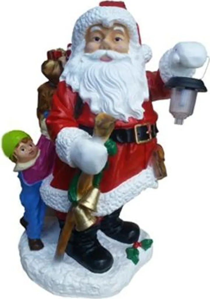 Figurine Père Noël 75cm Décoration Vitrine et Maison Ambiance Fêtes