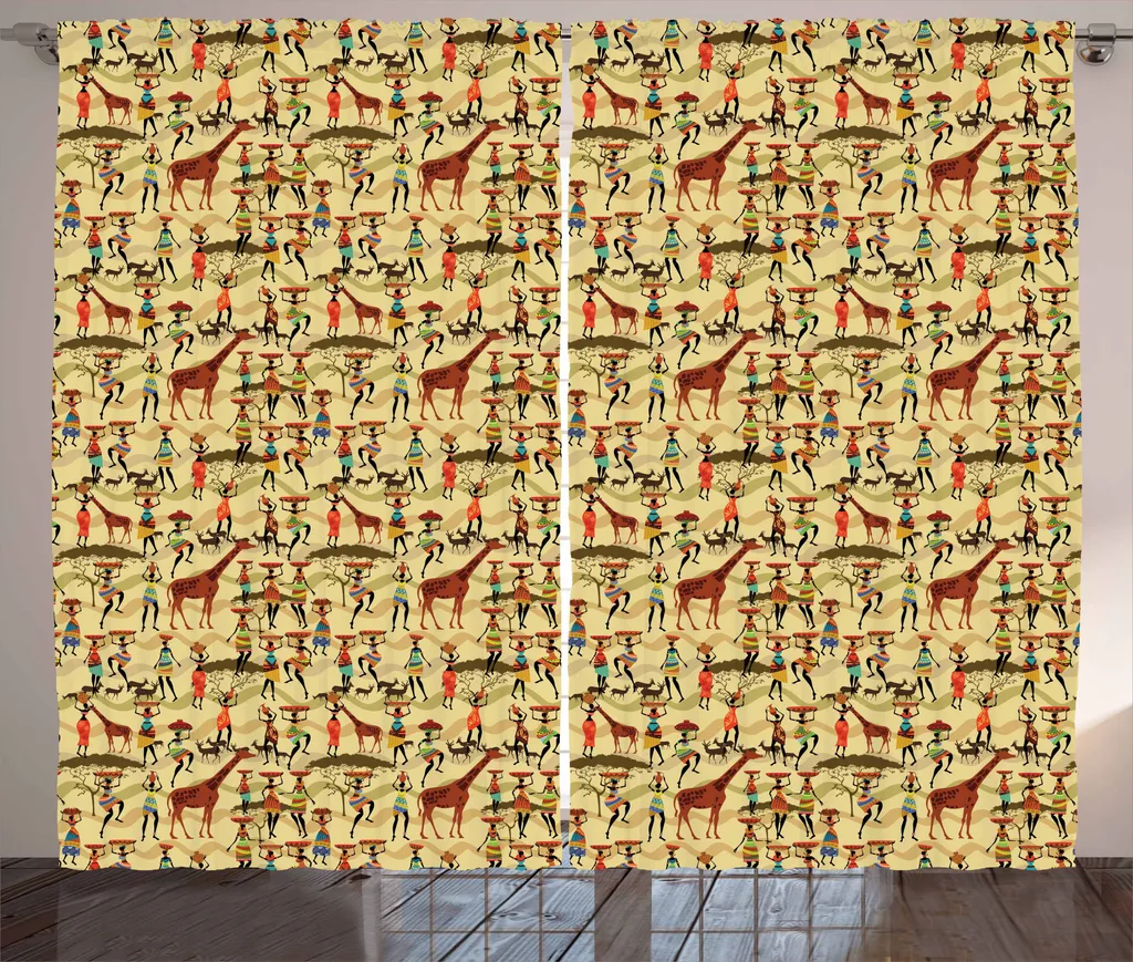 Tenda Rustica Africa ABAKUHAUS 280x175 cm - Calore e Tradizione