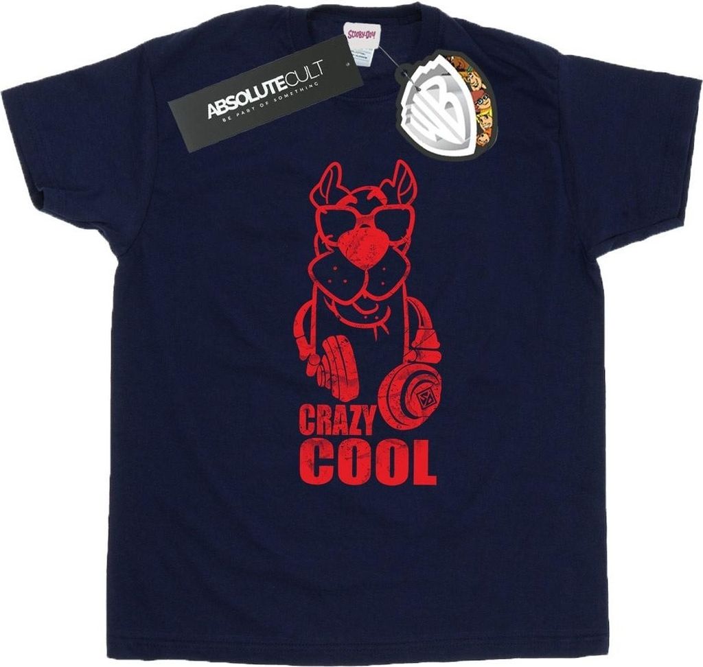 Scooby Doo - "Crazy Cool" T-Shirt für Herren BI44965 (3XL) (Marineblau)