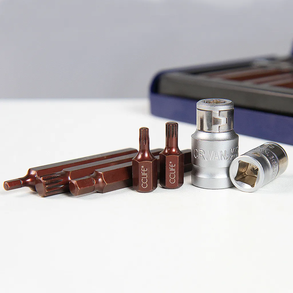 Solution Vissage Difficile : Coffret CCLIFE 40 Embouts XZN Torx Acier S2