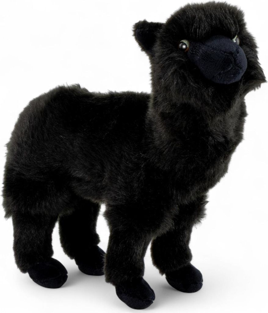 Carl Dick Alpaka schwarz ca. 23cm, Plüschtier, Stofftier, Kuscheltier 3741