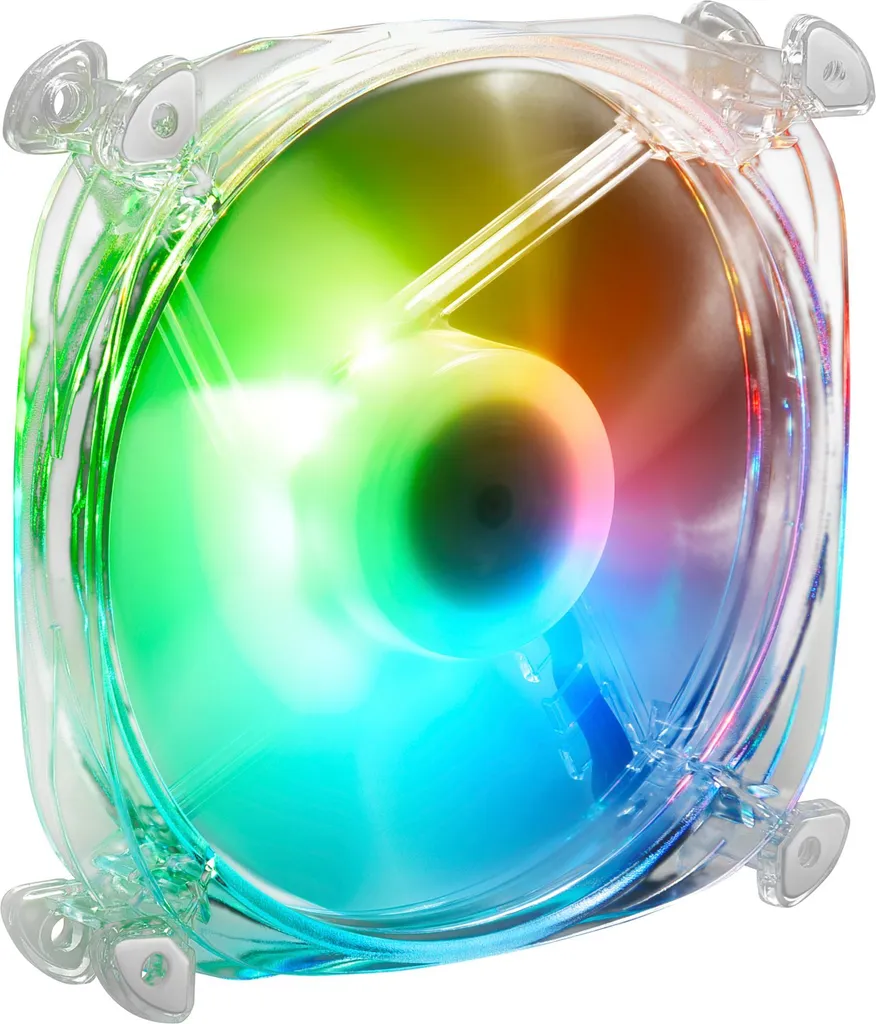 Sharkoon Shark Disc PWM 120mm ARGB - Ventola Case Alte Prestazioni