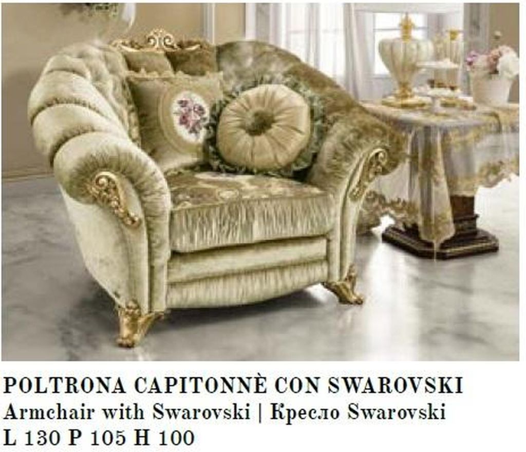 Möbel Stühle Art déco Design Sessel Textil Wohnzimmer Lounge Luxus Design Neu