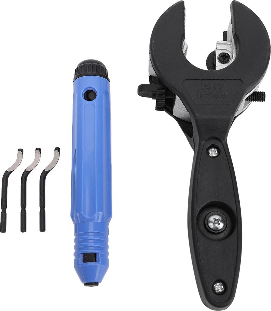 Ratschen-Rohrschneider 1/4''-7/8'' zum Schneiden von PVC-Kupferrohren, verzinkten Eisenrohren, Kunststoffschläuchen, ein unverzichtbares Werkzeug ...