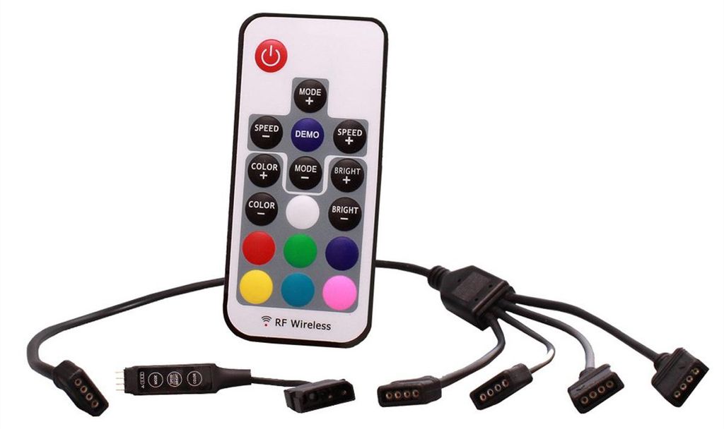 Xilence LQZ.RGB_Set Remote Control, für RGB LED PC Komponenten