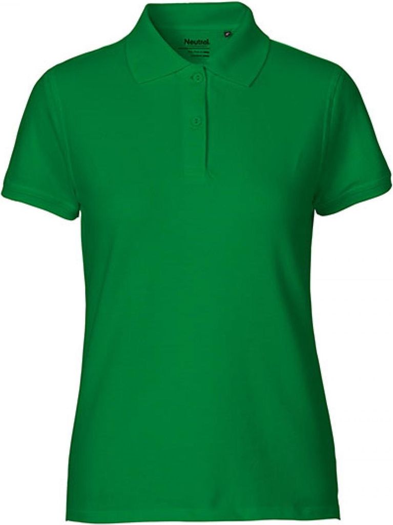 Neutral O22980 | Damen Classic Polo / 100% Fairtrade-Baumwolle - Farbe: Green - Größe: M