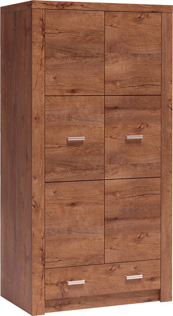 Kleiderschrank modern in Esche hell INGENIO-161