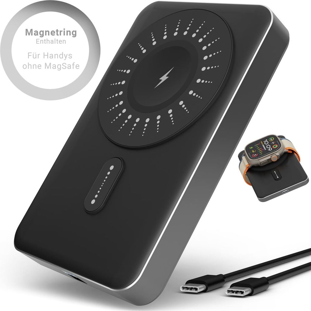 Magsafe Powerbank iPhone 16 15 14 13 12 11 Pro Max Produktbild 1