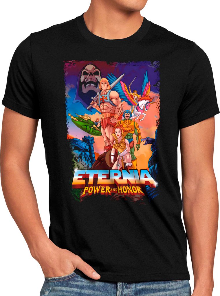 style3 Eternia Legacy Herren T-Shirt he master universe man anime
