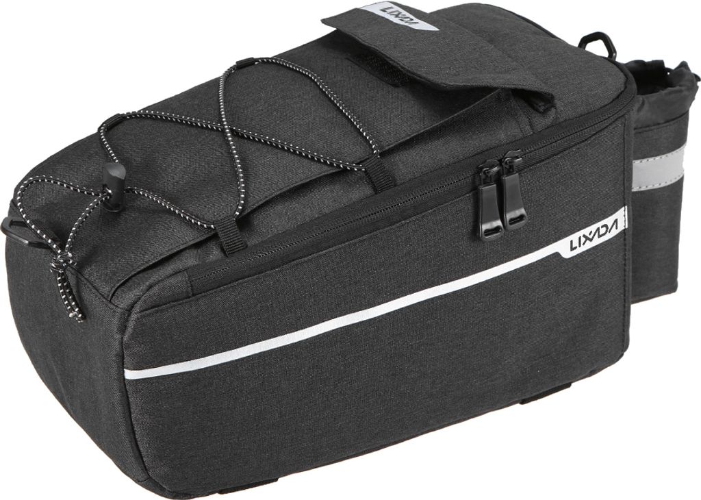 Lixada Fahrradkoffer, Fahrradtasche, multifunktionale isolierte Kühltasche, Umhängetasche, 29 x 16 x 17 cm