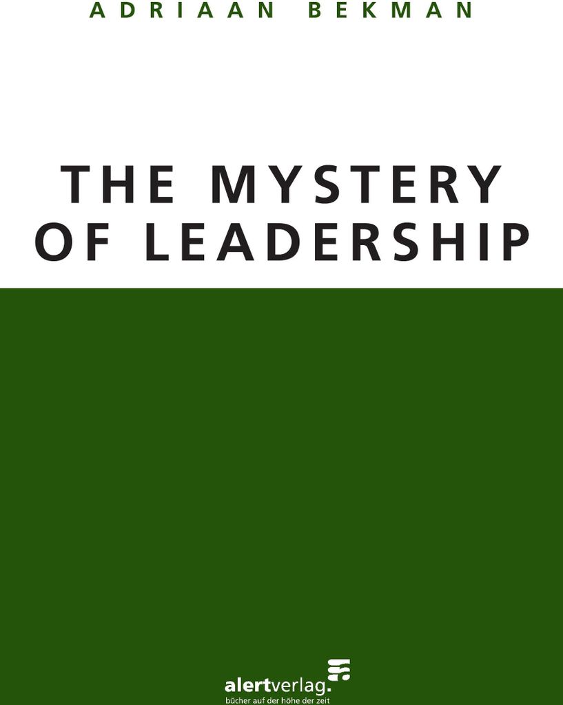 The Mystery of Leadership