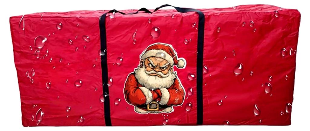 Aufbewahrung für Weihnachtsdekoration: 60 cm große Tasche, stabiler Organizer, verstärkter Transportbehälter, vielseitige Unterstützung, maxim...