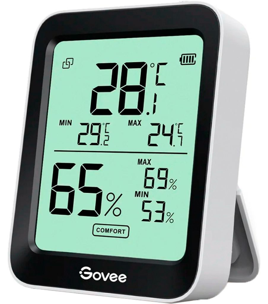 Govee - Bluetooth thermometer en hygrometer met display Productafbeelding 