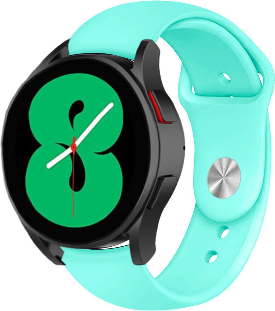 Strap-it Samsung Galaxy Watch 4 - 40mm Sportarmband (Aqua)