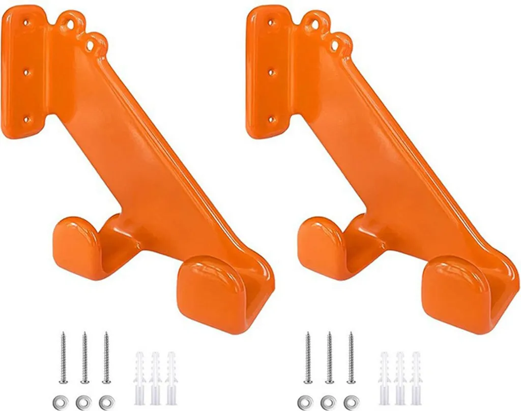 Rangement de Tronçonneuse pour Garage - Support Mural Stable Lot de 2