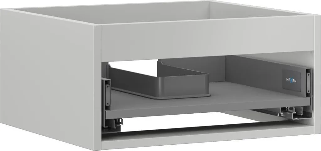 Mexen Box-A corpo dell'armadietto sottolavabo 50 cm, 1 cassetto, grigio opaco - 91AX0-0500-235-1-62