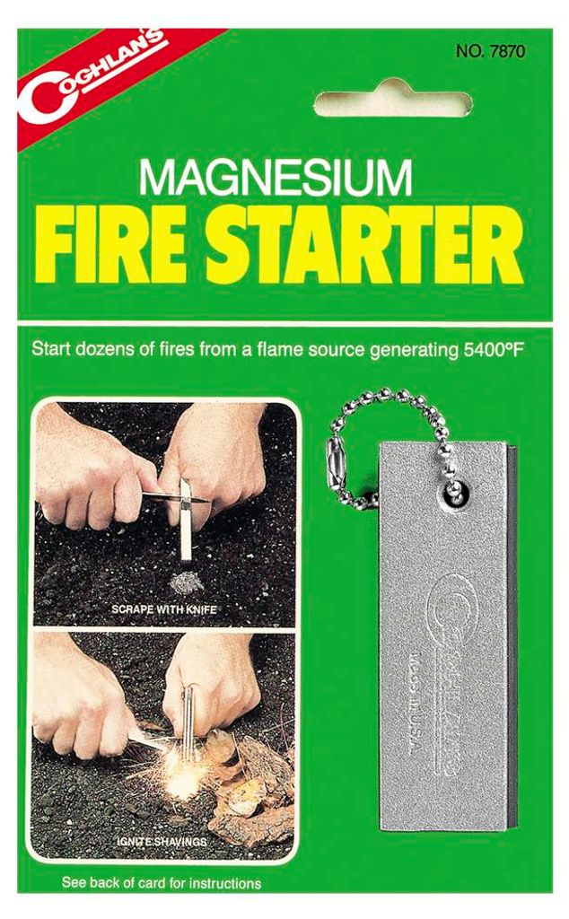 Coghlans Magnesiumfeuerzeug silber Produktbild 