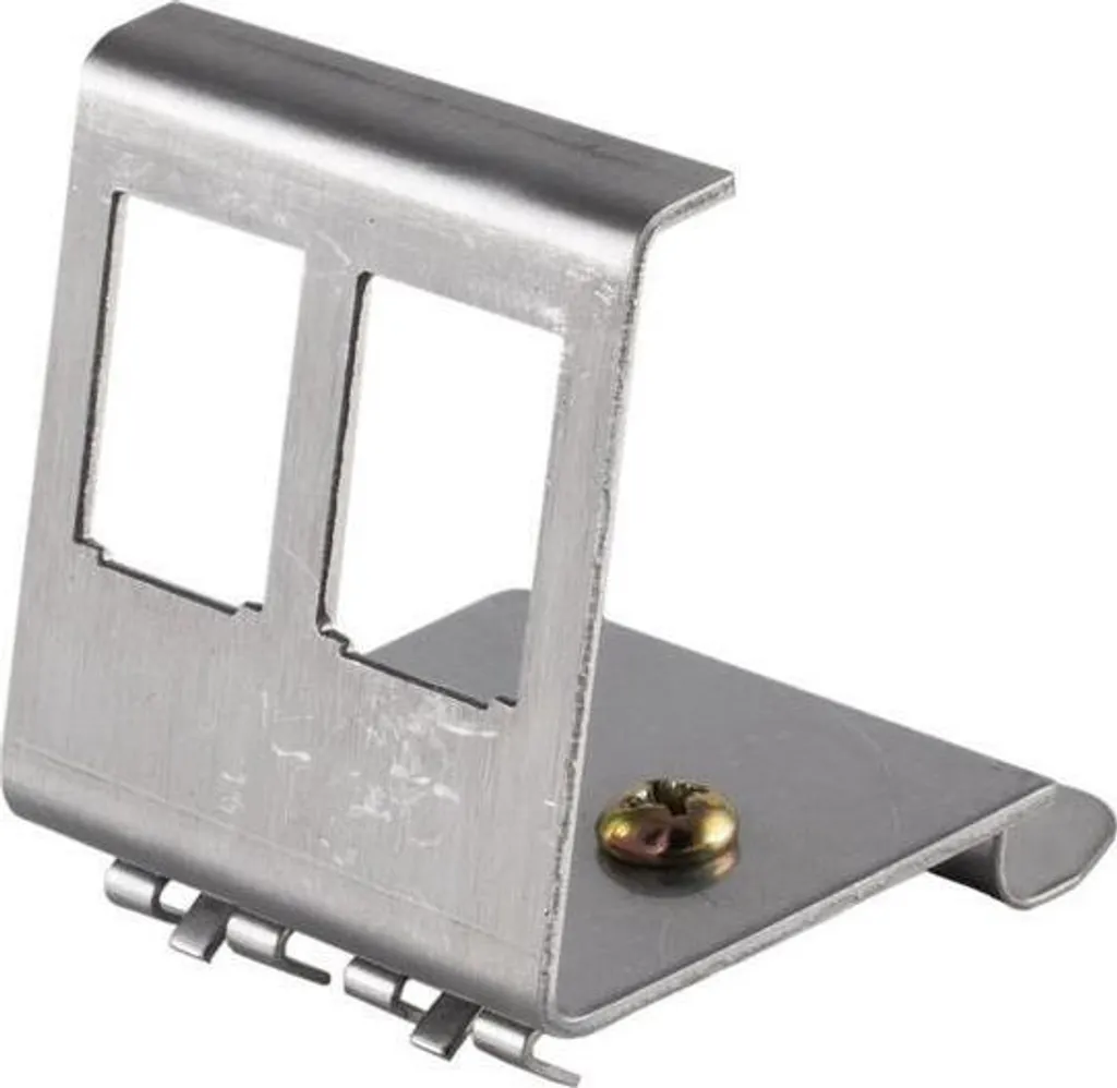 Support Rail DIN Anti-Interférences S/CONN 2x Keystone STP 08-10022