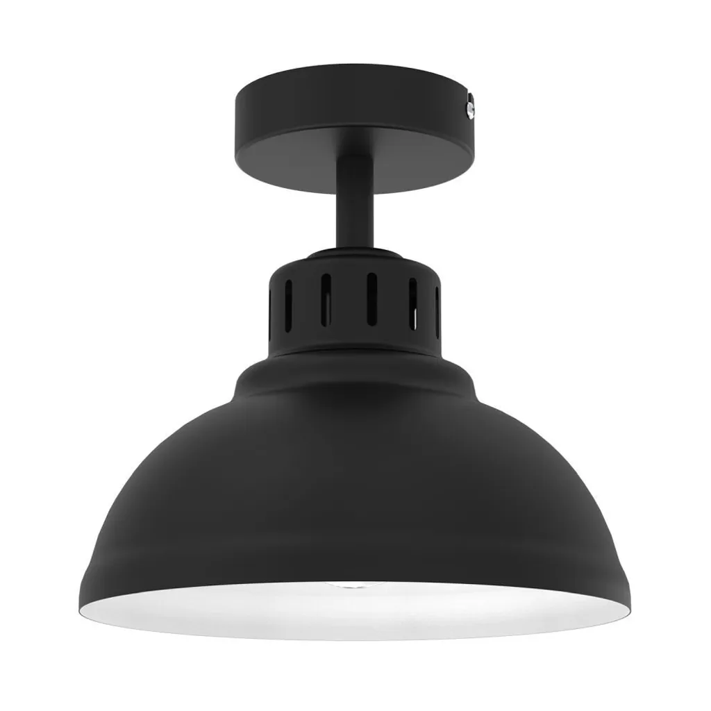 Plafonnier de plafond noir métal SVEN 9094 - Éclairage intérieur design