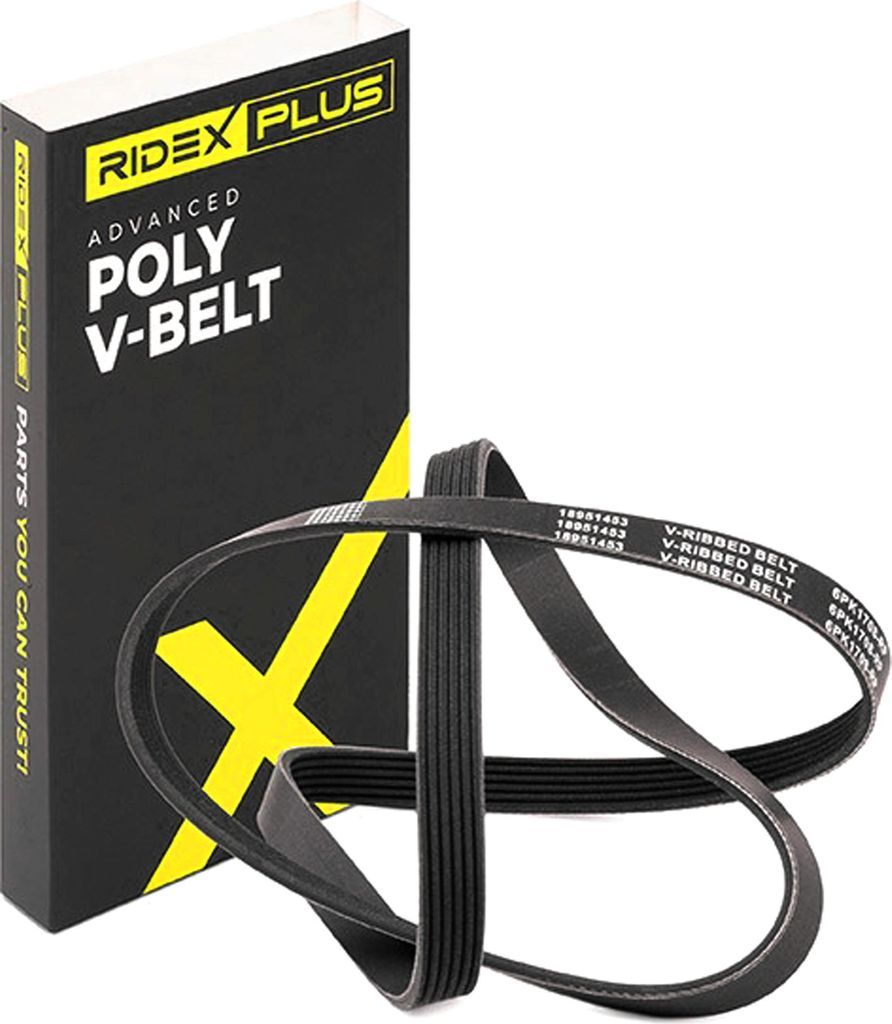 RIDEX PLUS Keilrippenriemen 1708mm passend für MERCEDES-BENZ C-Klasse Limousine (W204) 305P0082P