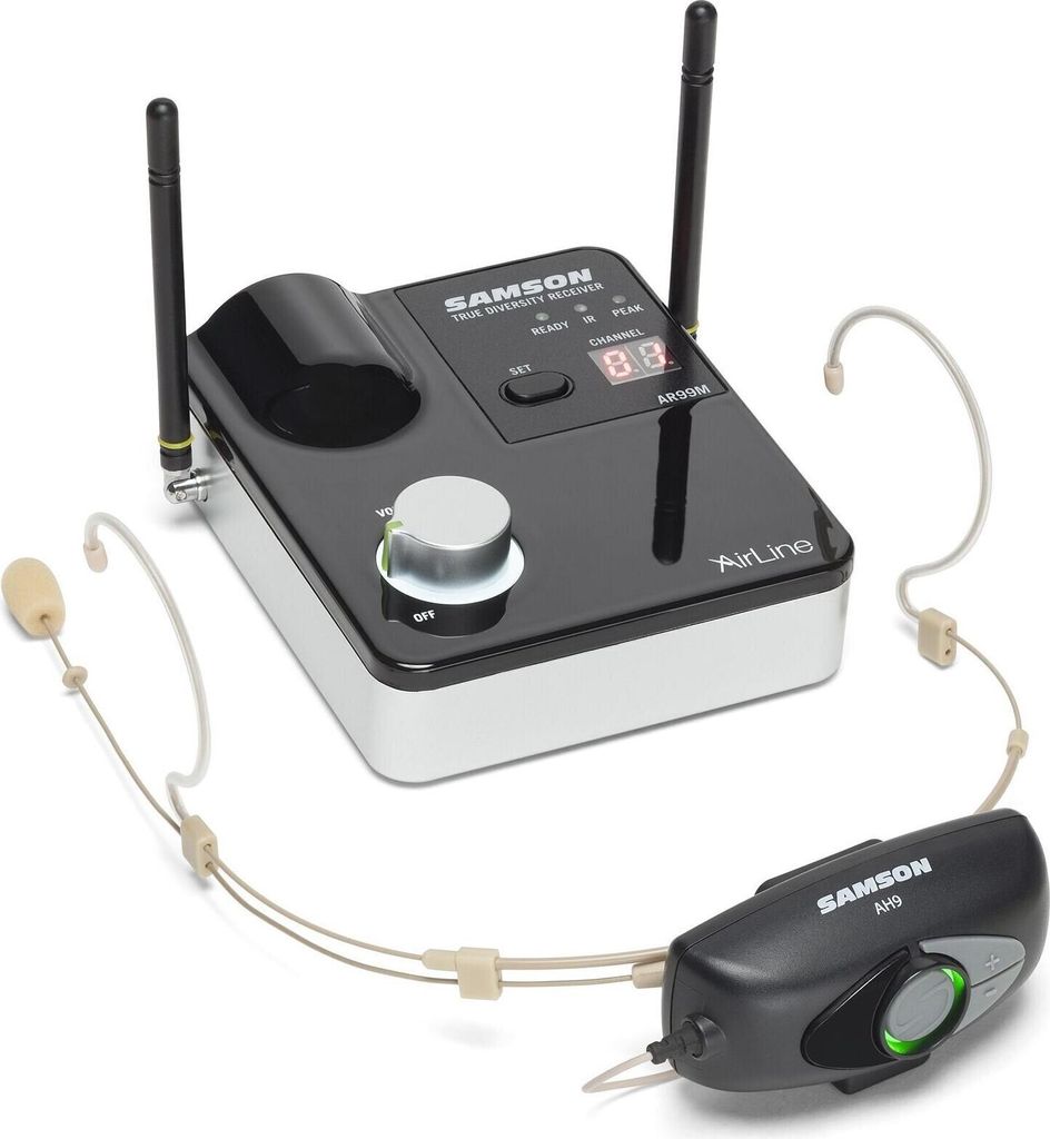 Samson AirLine 99m AH9 Headset Vocal Wireless Set Image du produit 