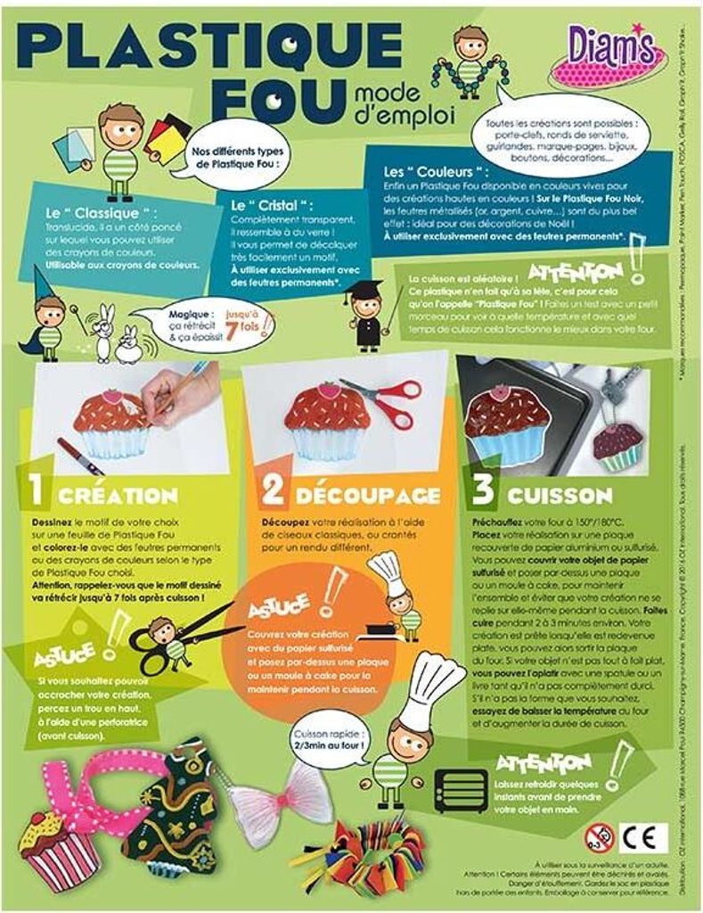 Schule Set - Plastique fou Diam's