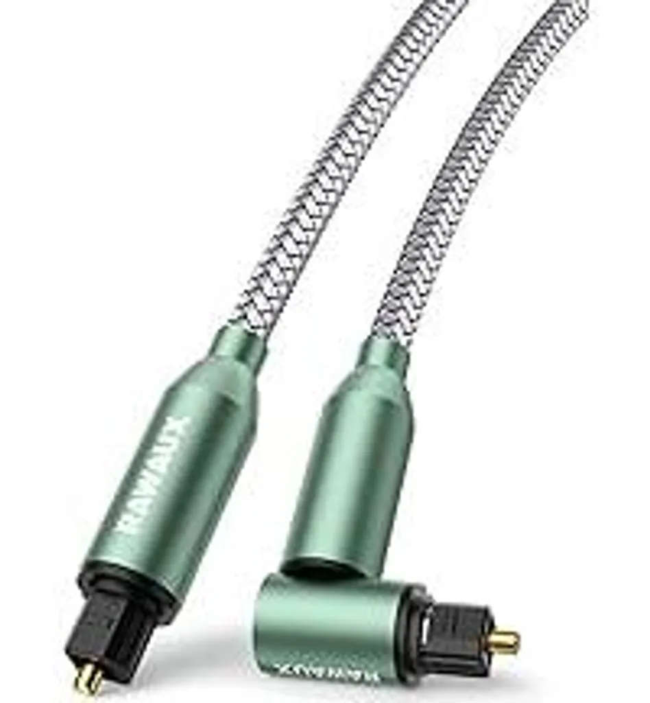 EMK Cavo Toslink Adattatore Ottico Cavo Audio Ottico Ad Angolo Retto di 90 Gradi Maschio a Femmina 360 Ruota Connettore Ottico per TV  44