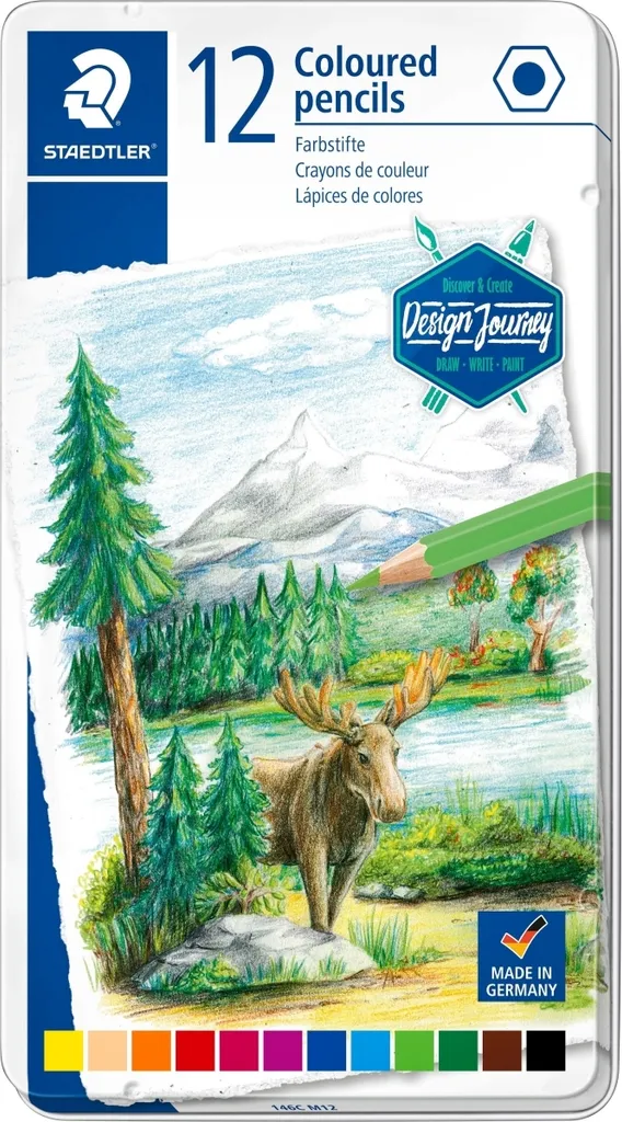 Crayons de couleur pour loisirs créatifs et dessin scolaire STAEDTLER