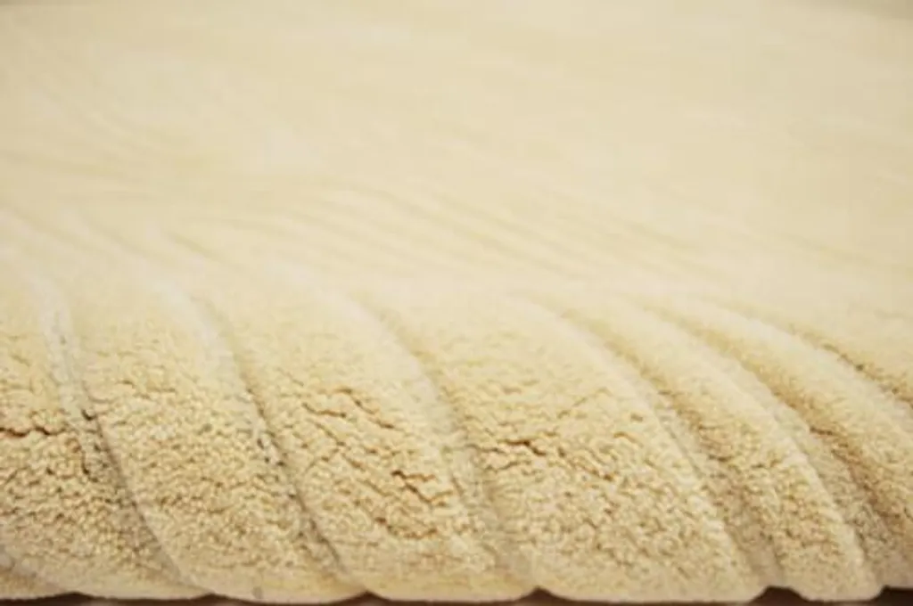 Tapis Zen 1048-01 Beige 140x200 cm Résistant et Facile à Entretenir